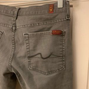 7 for Mankind’s original Roxanne jean in grey.